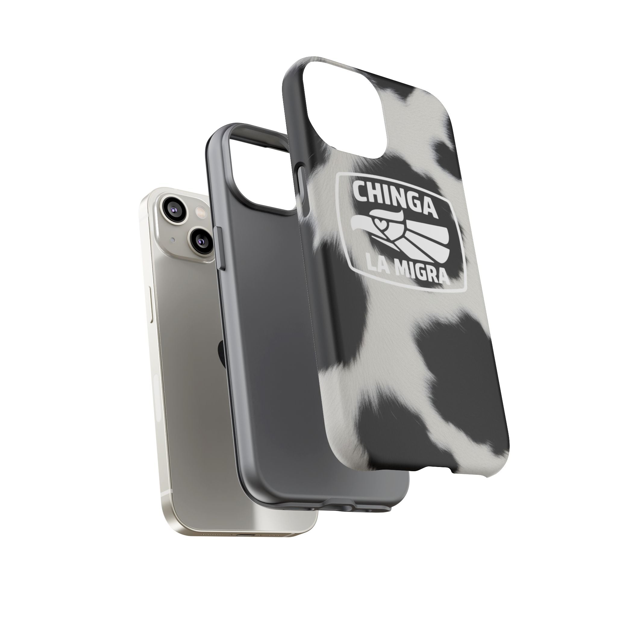 Sin Fronteras Cow Print Phone Case