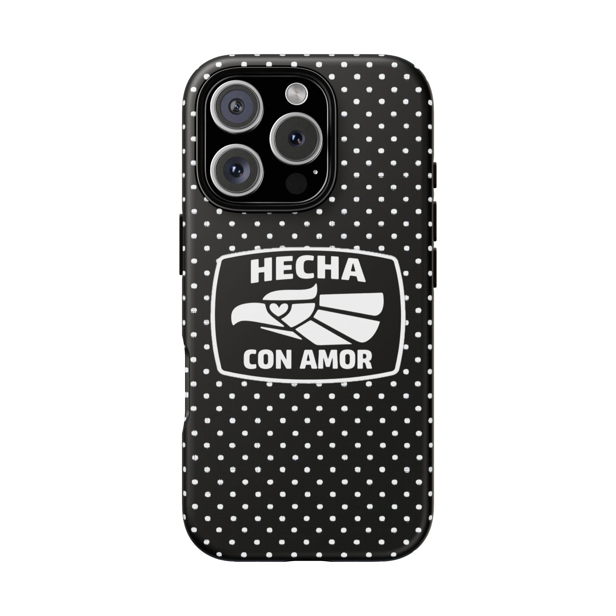 Hecha Con Amor Polka Dot Phone Case