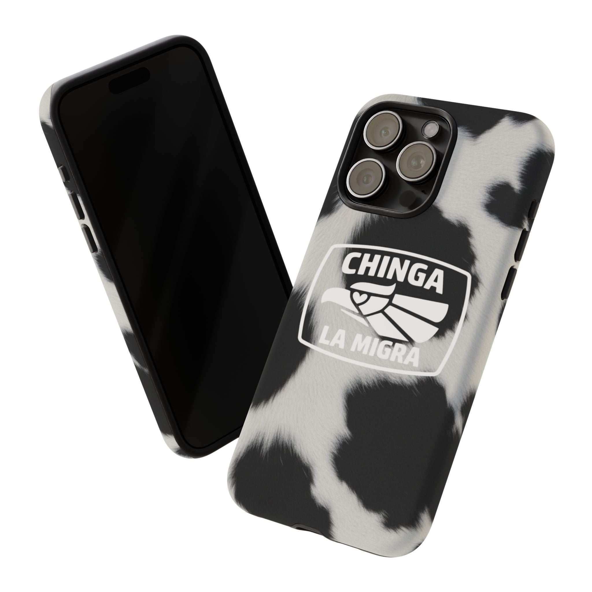 Sin Fronteras Cow Print Phone Case
