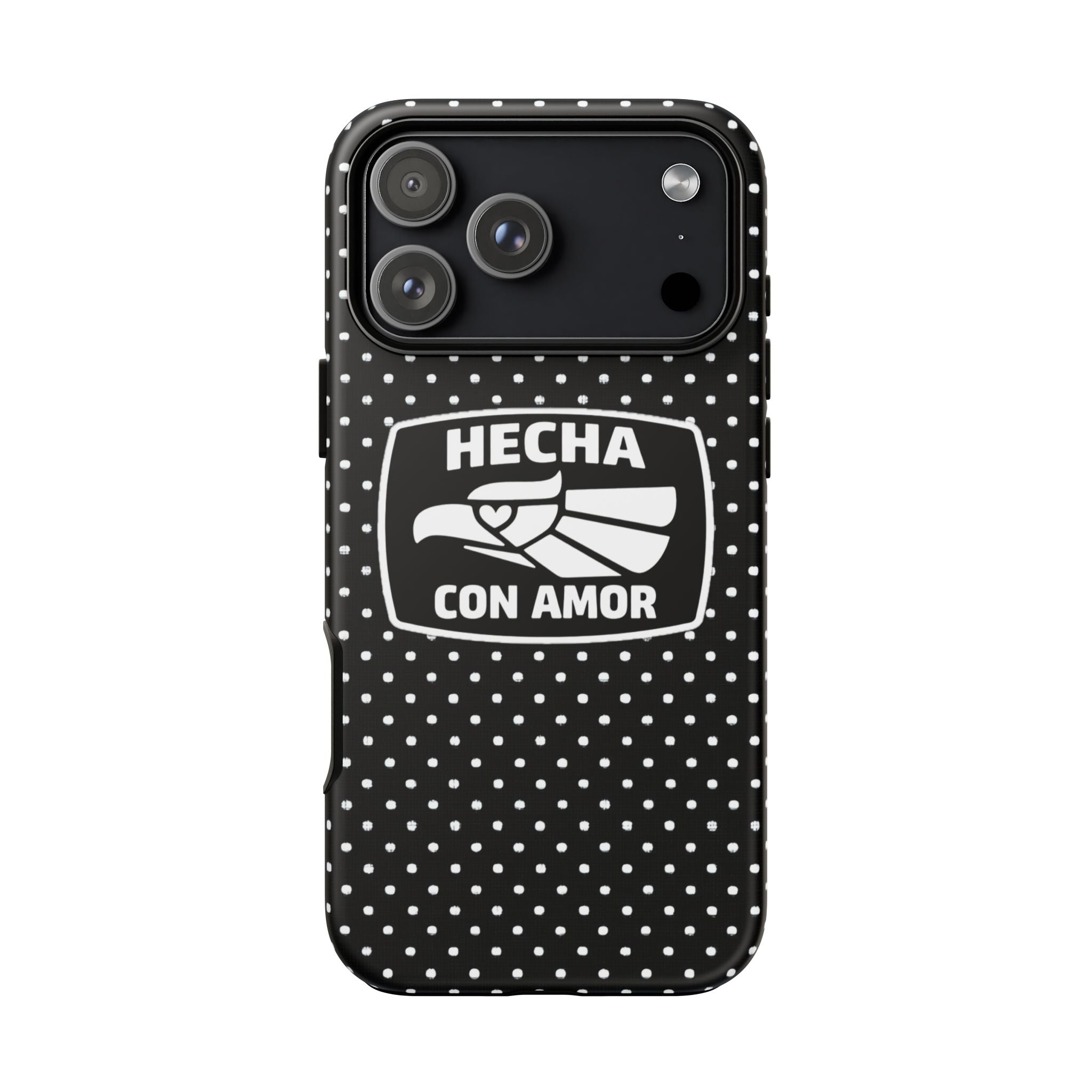 Hecha Con Amor Polka Dot Phone Case