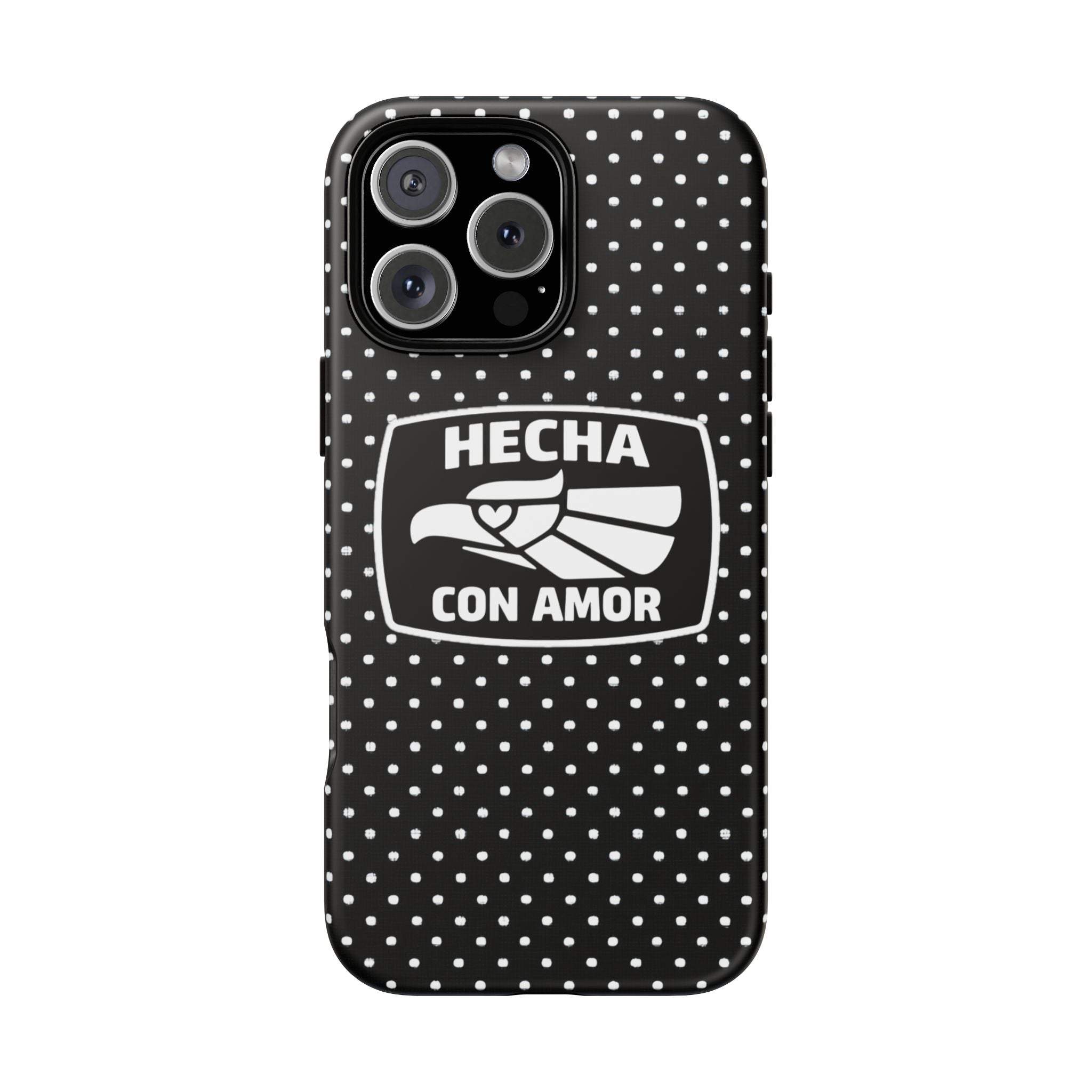 Hecha Con Amor Polka Dot Phone Case