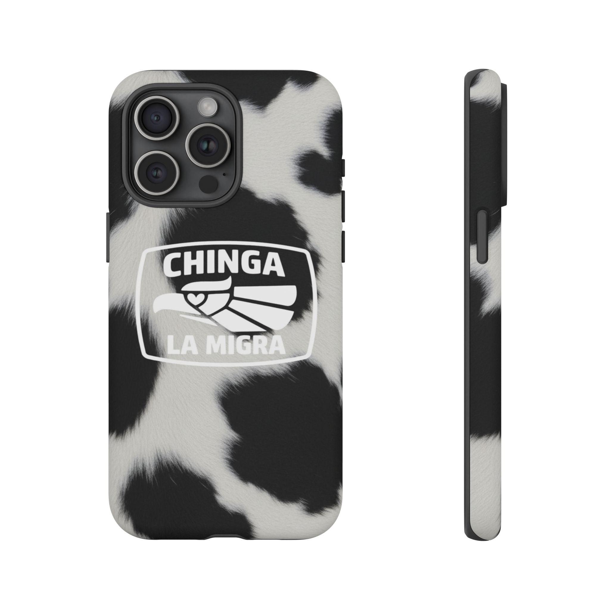 Sin Fronteras Cow Print Phone Case