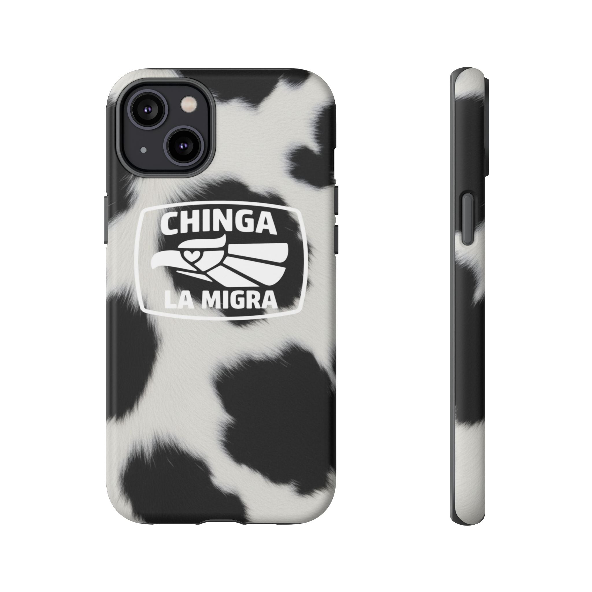 Sin Fronteras Cow Print Phone Case