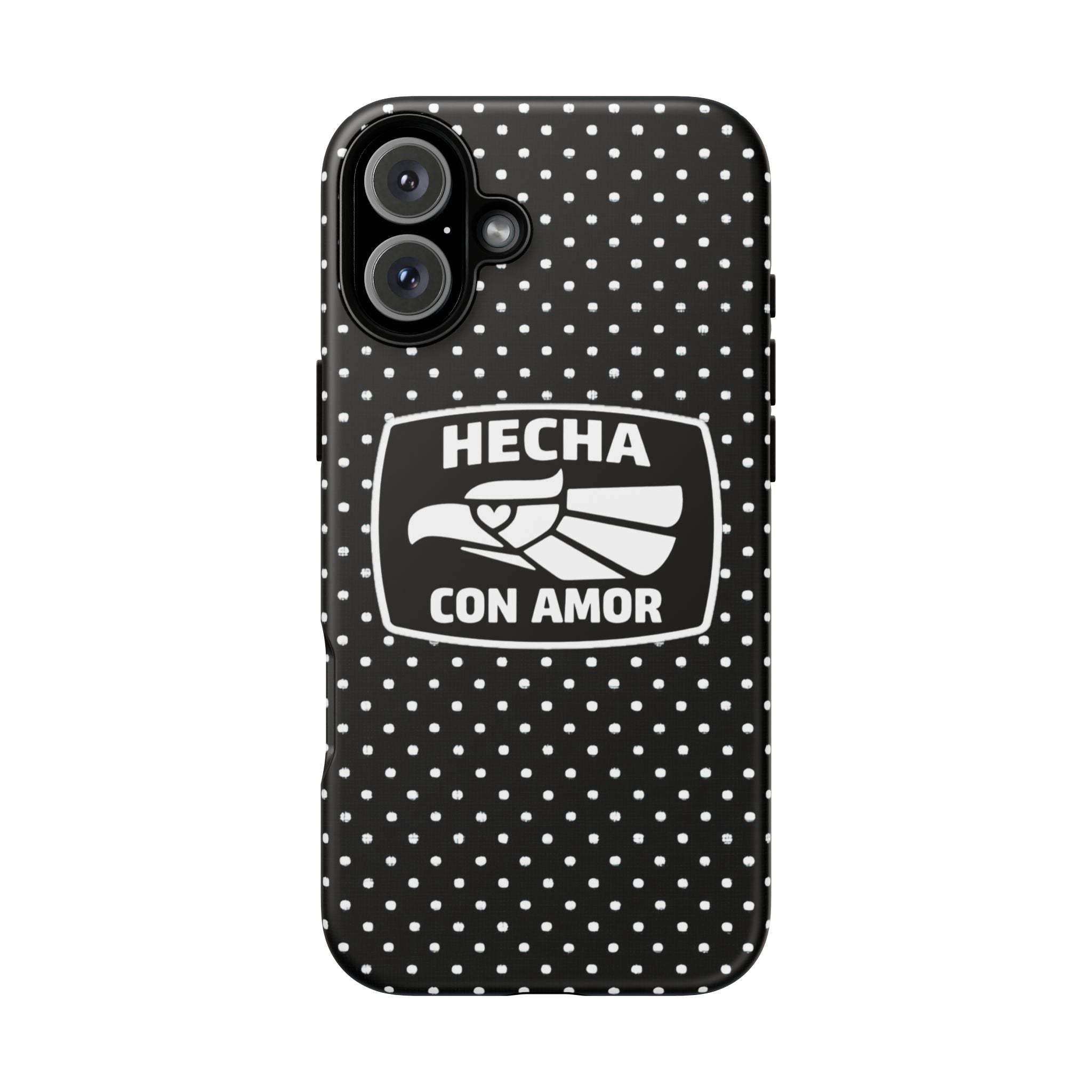 Hecha Con Amor Polka Dot Phone Case