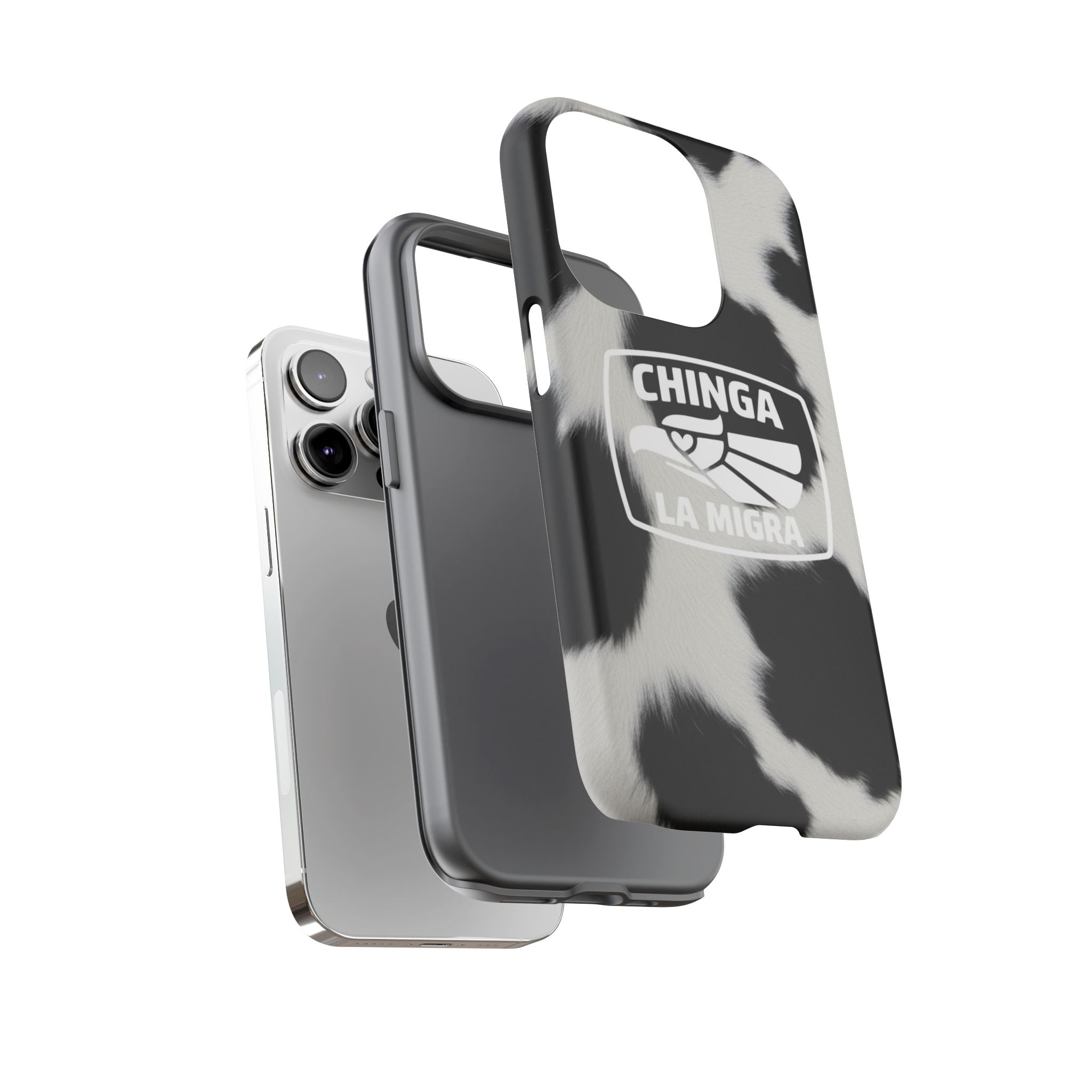 Sin Fronteras Cow Print Phone Case