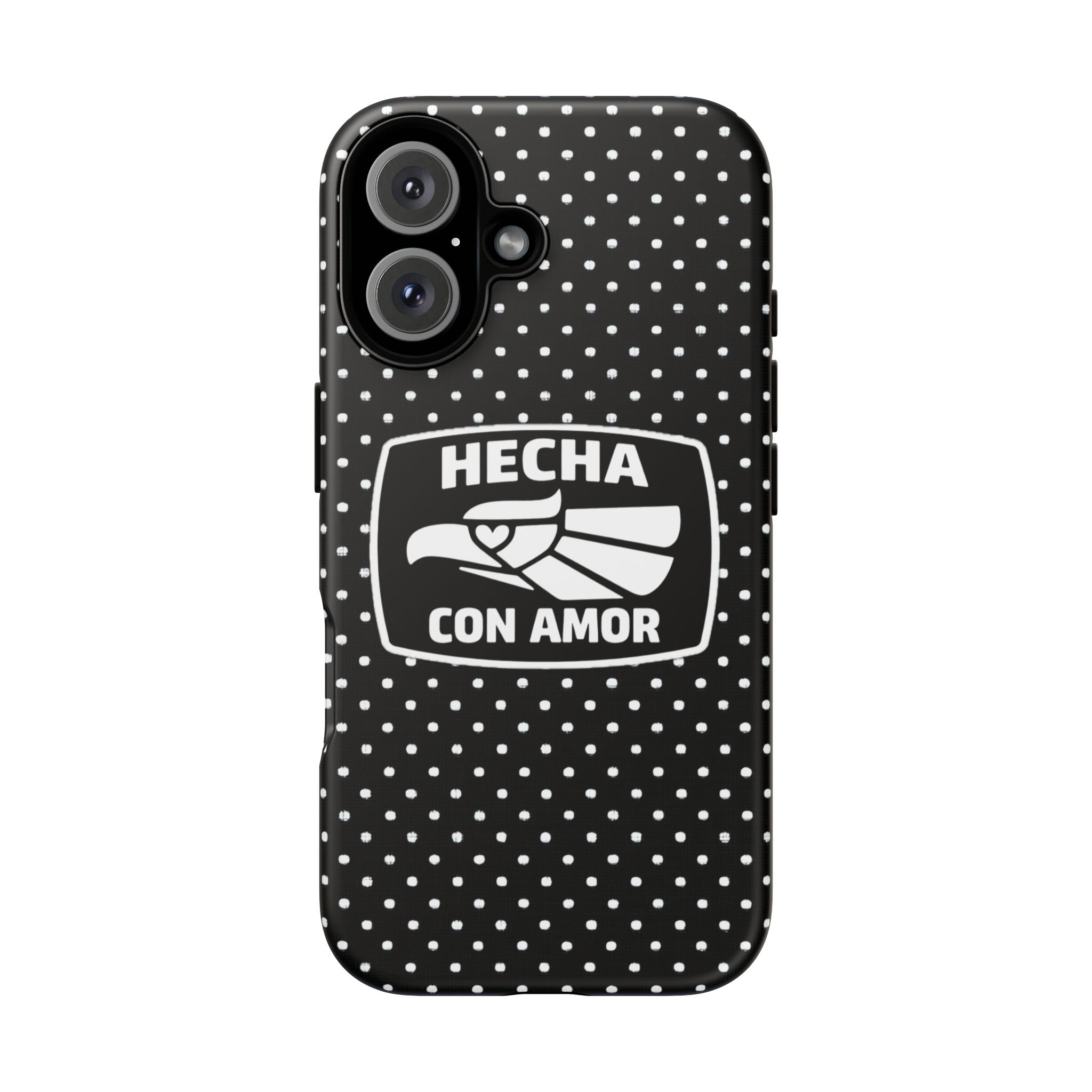 Hecha Con Amor Polka Dot Phone Case